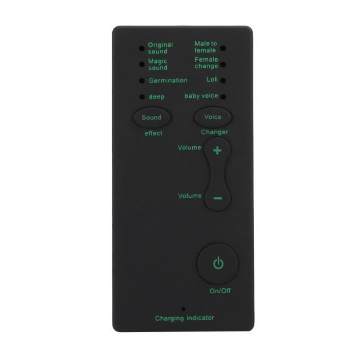 Nouveau changeur de voix portatif multifonctionnel I9, déguisement vocal Portable, Mini carte son avec 8 effets sonores, changements sonores