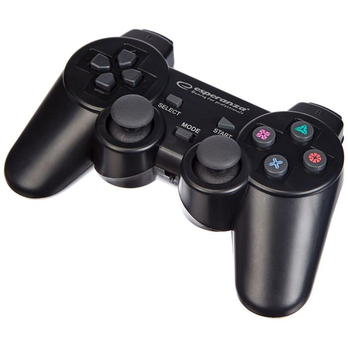 Manette de jeu ESPERANZA Gladiator Filaire PC et PS3 - vue 2