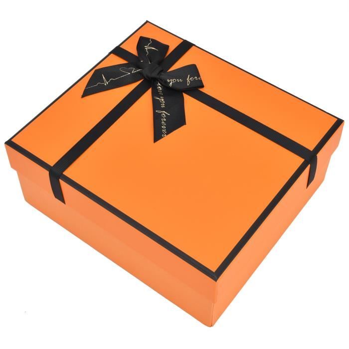 Boîte 'emballage Boîte-Cadeau Exquise Anti-Rayures Avec