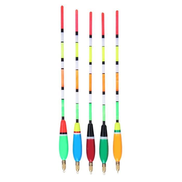 Mothinessto Flotteurs De Pêche En Bois Bobbers Haute Sensibilité