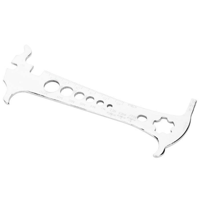 Kit Réparation Chaîne AURIVEE – Pince, Mesureur, 5 Paires De Maillons Rapides – Pour Vélos 6 à 12 Vitesses
