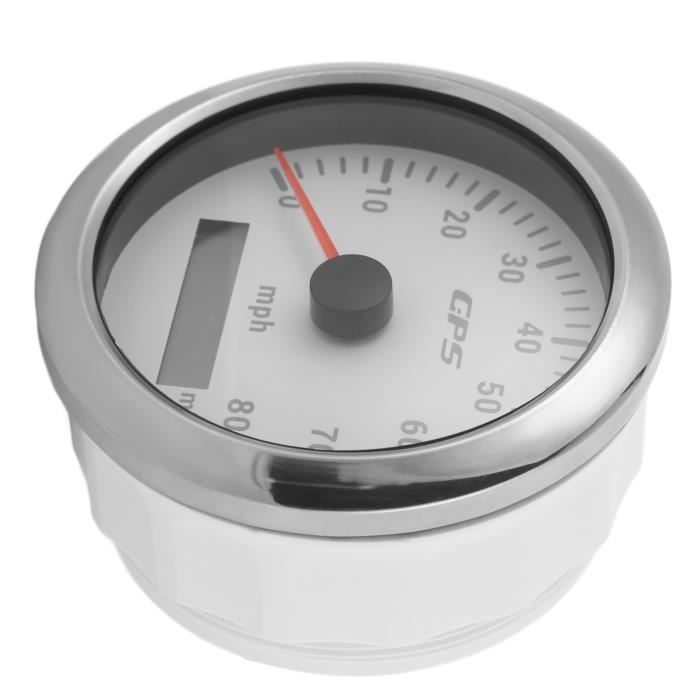 Compteur De Vitesse GPS Numérique – Affichage LED, Ventouse – Universel Voiture, Camion, Moto