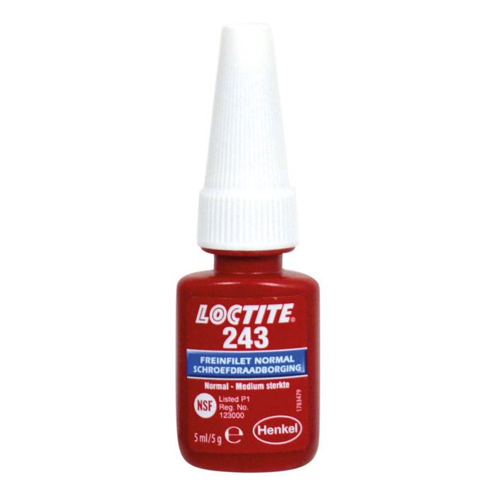 Frein filet Loctite 243 flacon 5ml pour métal - vue 2