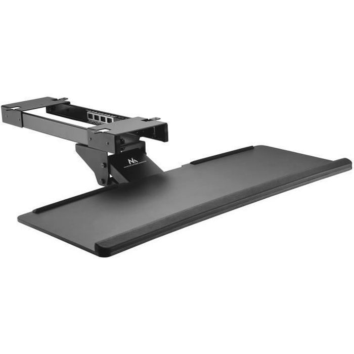 Support sous bureau Maclean MC 757 pour clavier et 2kg max Neuf - vue 3
