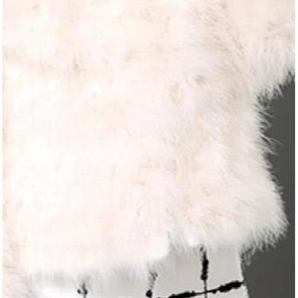 Veste En Vraie Fourrure De Plume D'autruche Rose - Taille M, Neuve Avec étiquettes, Marque Nature Collection