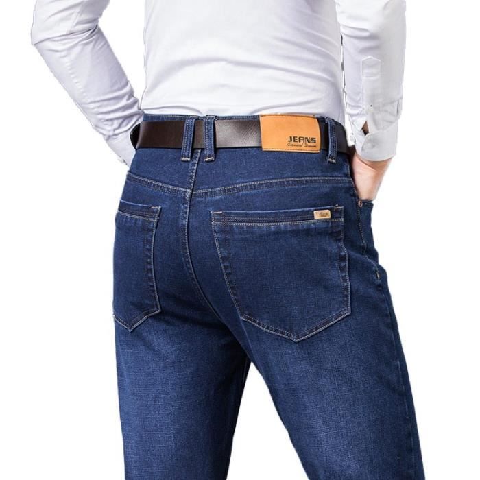 Coupe Pantalon Jeans Homme Taille Haute Pantalon Homme En Jeans