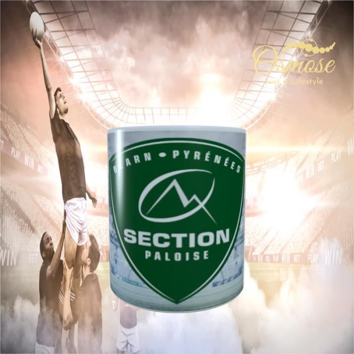Mug Café Bordeaux Bègles Rugby Union - Céramique, 325 Ml, Personnalisé - Neuf