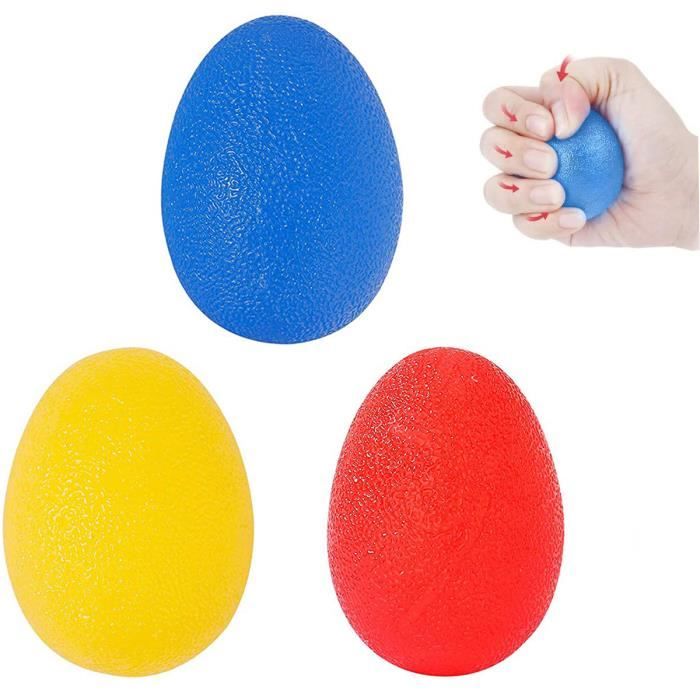 Balles Anti Stress Main,Boule À Presser D'exercice Pour Thérapie Des Mains, Balles De Renforcement Musculaire Pour Thérapie & Fitness | Résistance Jouet De Fitness,Soulagement Stress & Rééducation