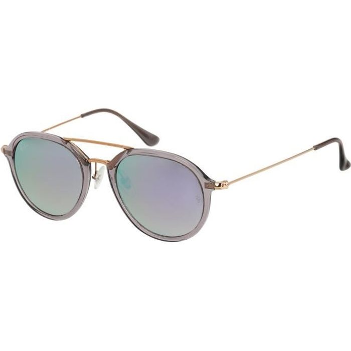 RAY BAN Lunettes de Soleil RB4253 Gris Femme Gris - Achat / Vente lunettes  de soleil Femme Adulte Neuf - Cdiscount