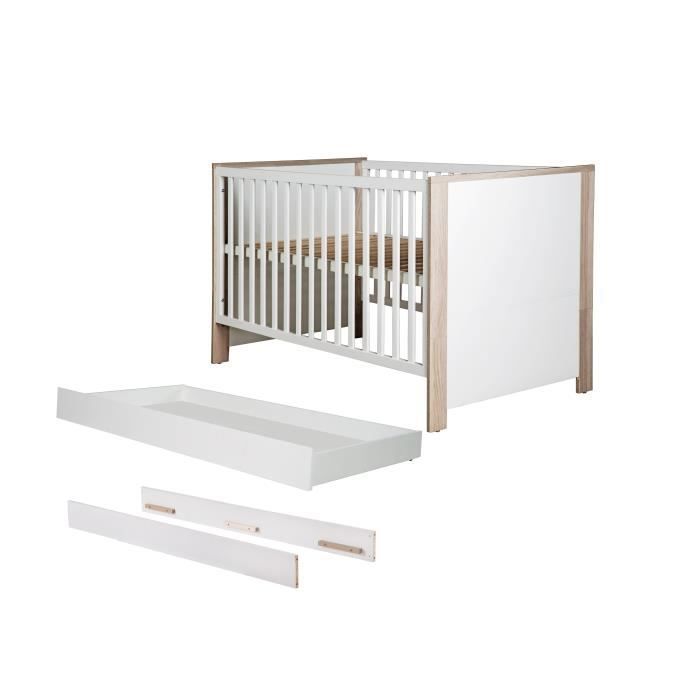 Roba Lit Bebe Olaf 70x140 Cm Kit De Conversion Et Tiroir De Lit Cdiscount Puericulture Eveil Bebe