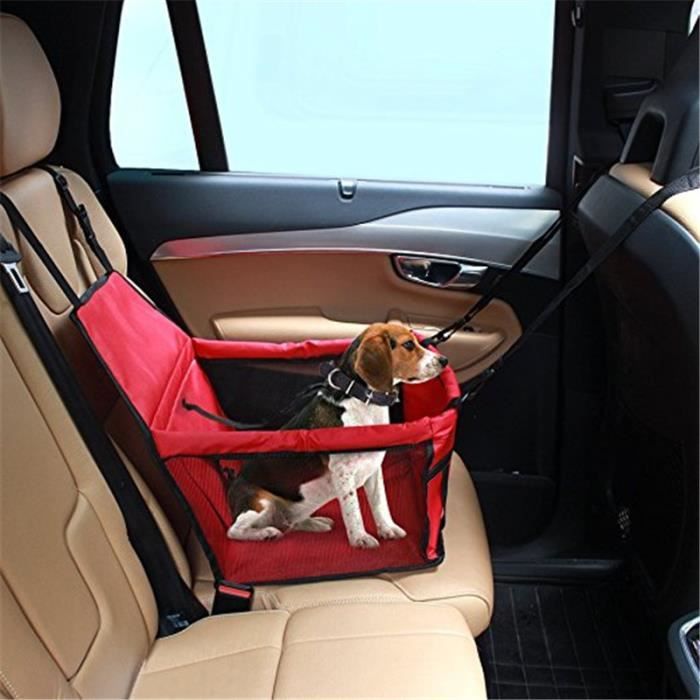 Housse de protection Coffre Hamac banquette couverture Siège de Voiture  pour Chien Chat - Rouge - Cdiscount