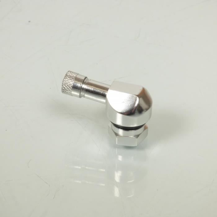 Paire De Valves De Jante Coudées 90° Kyoto PVR70 - Pour Roue De Moto Ou Scooter - Neuf