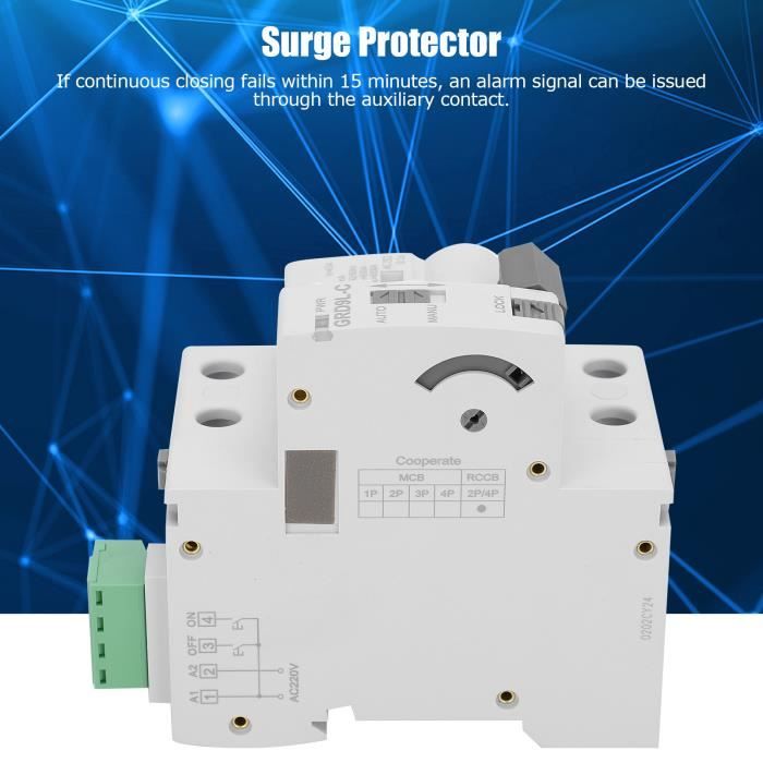 SALALIS Protecteur de tension Protecteur de Surtension de Tension