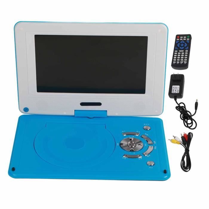 Lecteur DVD Portable - SALUTUYA - 9 pouces - Full HD - Télécommande incluse - Port USB
