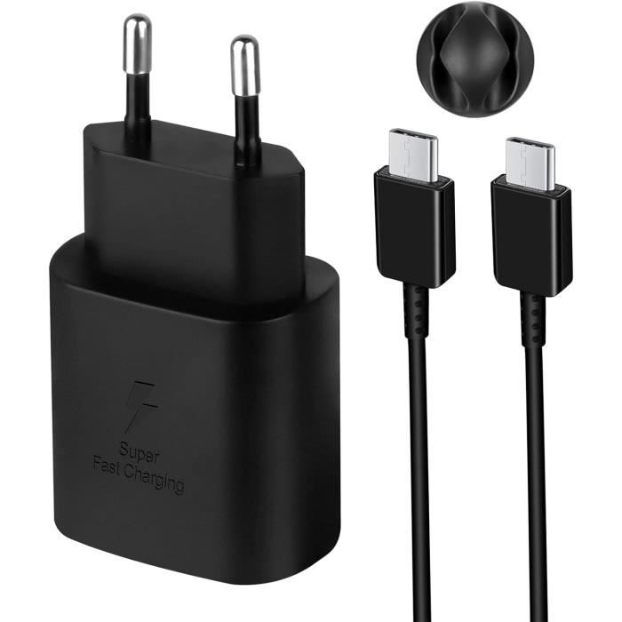 Chargeur Rapide OSCAL 18W USB-C Pour Pad 100 Et Autres Modèles - Blanc - Neuf