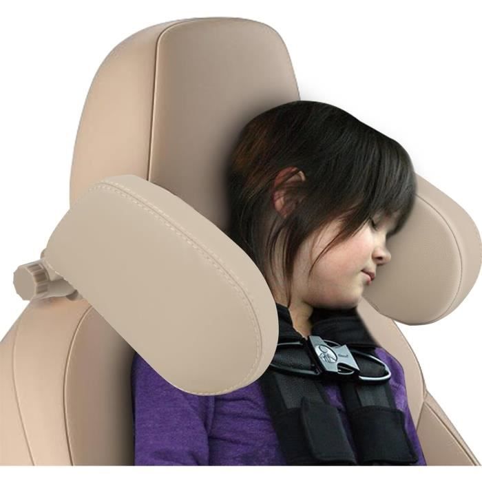 Appuie-Tête De Voiture Réglable - Largeur 20-30 Cm - Pivotant 360° - Pour Enfants Et Adultes - 5