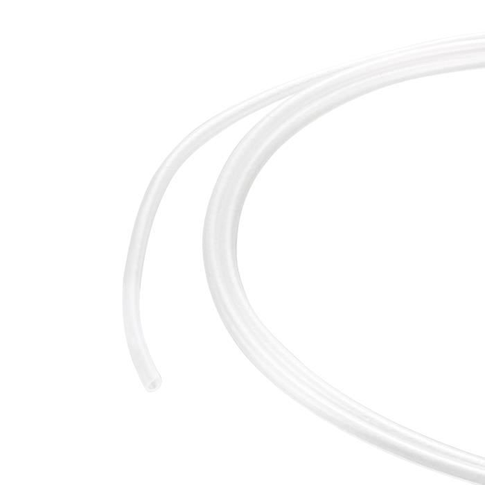 Tuyau PVC Transparent 6mm ID X 12mm OD 25m - Tuyau Air Comprimé Avec Insert Tissu