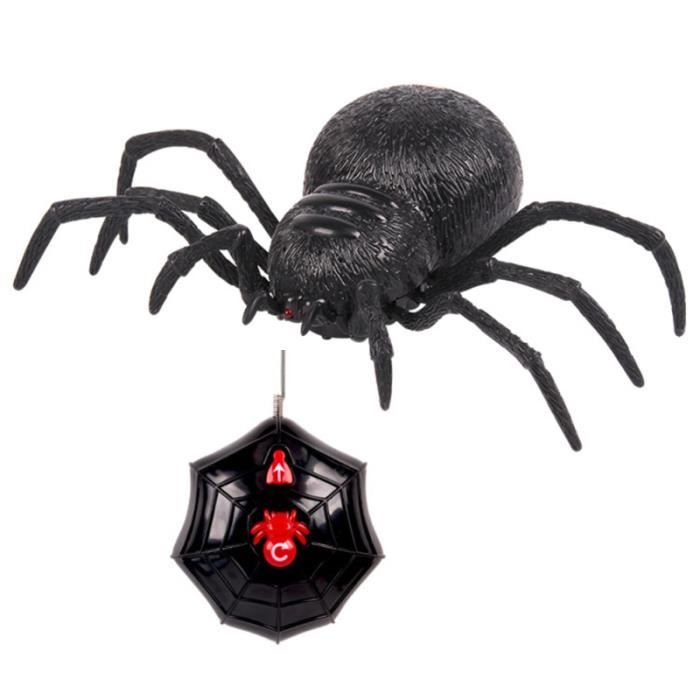 Amdohai Jouet Télécommandé Araignée d'Escalade RC, Jouet Moches, Voiture d'Escalade, Simulation d'Araignée Effrayant pour Halloween