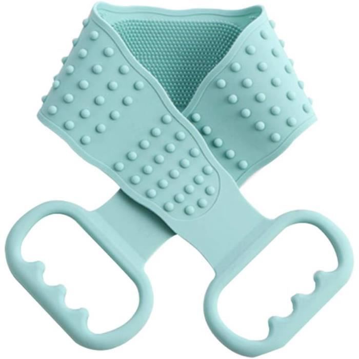 Serviette Exfoliante Longue Pour Le Dos - 55 Cm, Deux Faces Rugueuses - Sisal Et Tissu - Pour Gommage Corps Et Nettoyage Profond - 13