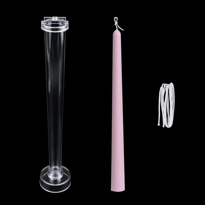 Lot De 40 Moules à Bougies LED En Plastique Ignifuge - Décoration Intérieure Moderne - 20 Pièces X 2