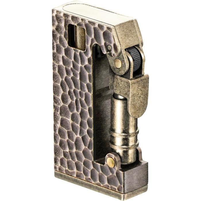 Briquet De Tranchée Vintage - Rechargeable à L'Essence - Mécanique - Style Rétro
