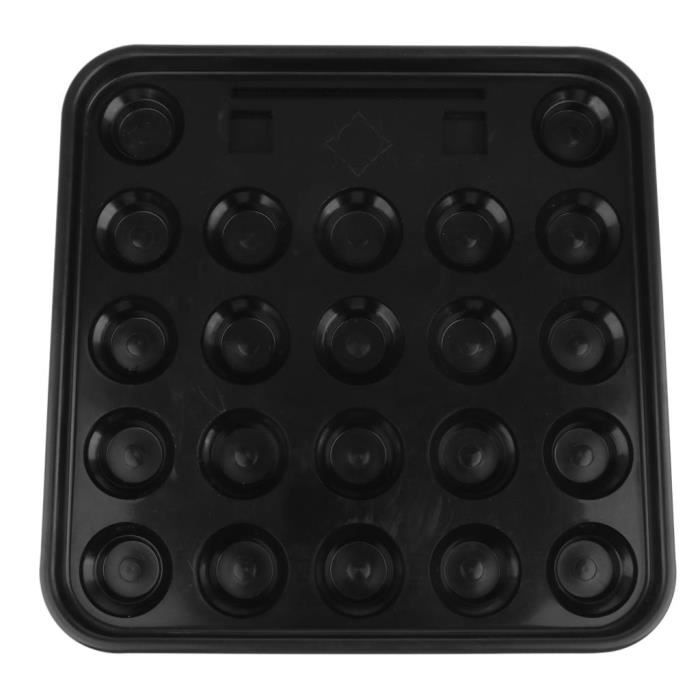 Plateau De Rangement Pour Boules De Billard - 16 Places - Noir, Robuste, Pour Table De Billard Et Transport Facile - 10