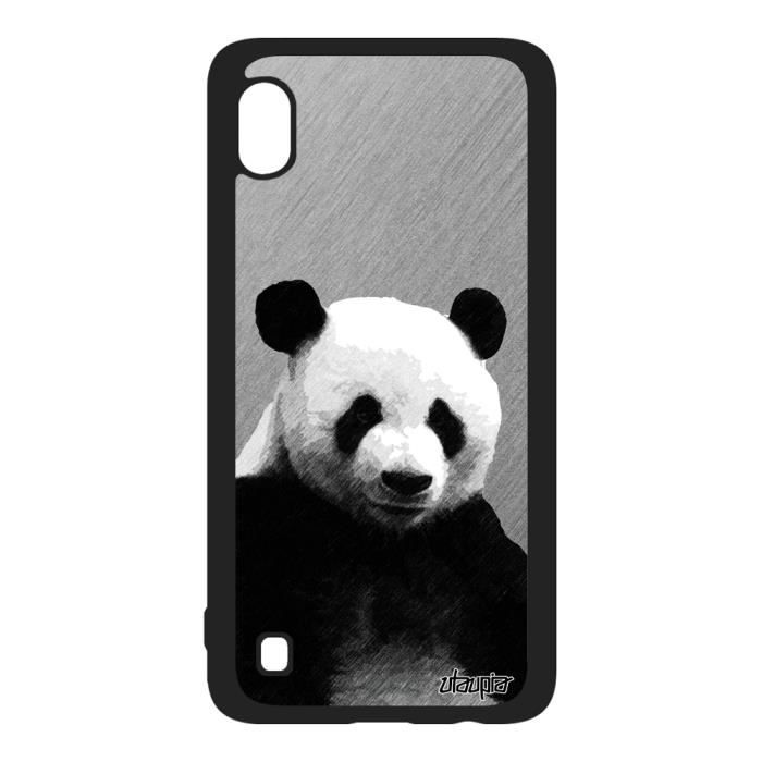 Coque Silicone Panda Pour Samsung A10 Personnalise Animaux Dessin Ecolo Ecologie Gris Portable Animal Effet Telephone Design Galaxy Achat Coque Bumper Pas Cher Avis Et Meilleur Prix Cdiscount