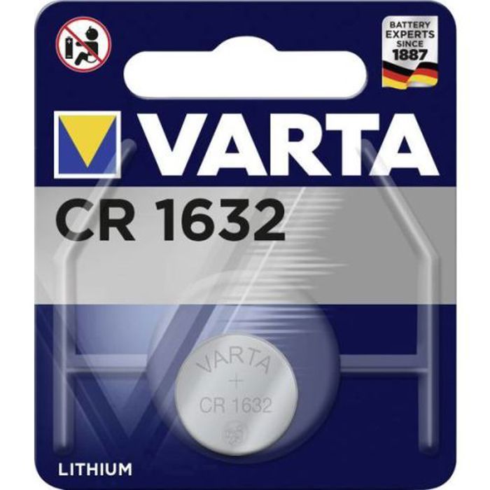 Pile bouton lithium 3V CR1632 - VARTA - 6632101401