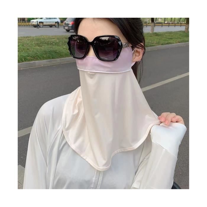Set de cagoules d'été avec protection UV, respirantes, couvrant toute la tête, masque