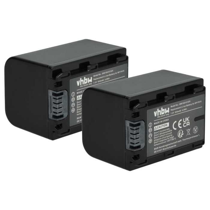 Batterie Sony HDR-PJ10|Videocamera Batteria per Sony HDR-PJ10|Italia