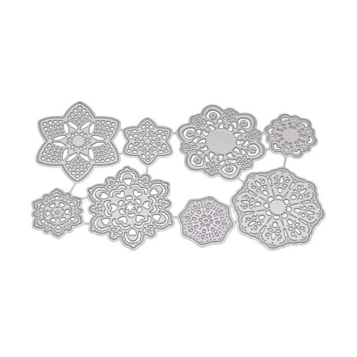 1 Pcs Fleurs Matrices De Découpe En Métal Pochoir Gaufrage Découpage
