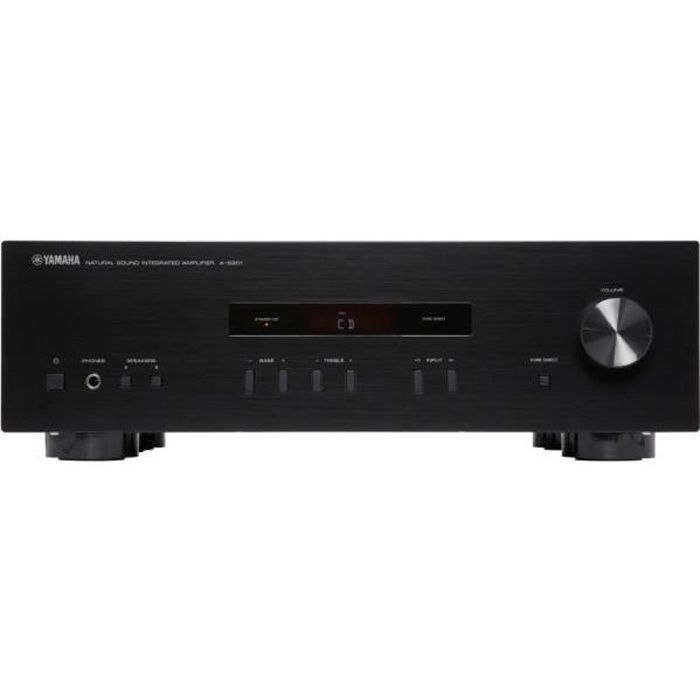 YAMAHA Ampli stéréo A S201 SI 2 x 5 entrées dont 1 entrée Phono Mode Pure Direct Compatibles fiches bananes Enceint