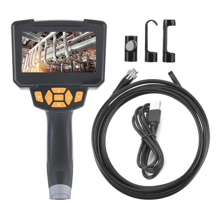 Endoscope Industriel,1080P HD Caméra Endoscopique,Endoscope d'écran IPS