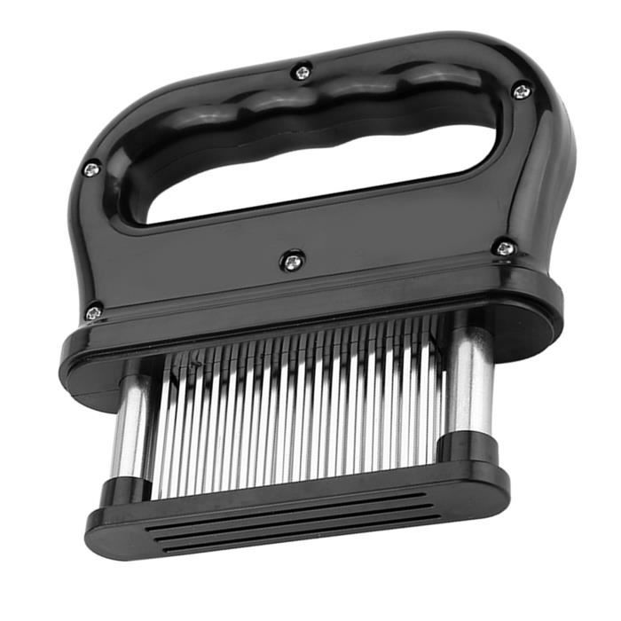 Attendrisseur De Viande 48 Lames Inox – Outil Cuisine Pour Attendrir Bœuf, Poulet, Agneau, Poisson, Lave-Vaisselle