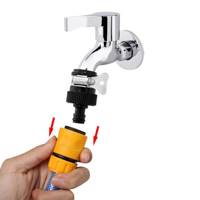 Voleur D'Eau Gardena 2908-20 - Adaptateur Robinet Universel 14-17mm Pour Tuyau