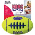 KONG Ballon de football américain à lancer Air Squeaker Football M - Pour chien-1