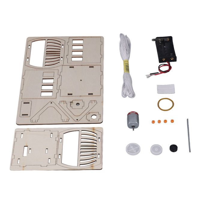 Kit Scientifique Téléphérique En Bois à Monter - Modèle éducatif DIY - Puzzle 3D Pour Enfants - Cadeau Créatif
