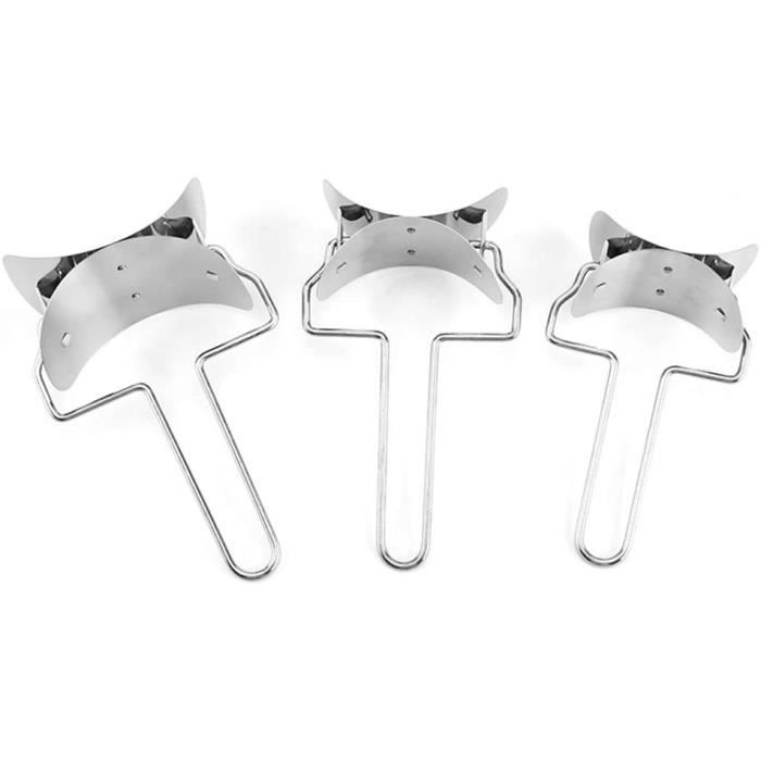 Kit De 3 Moules à Ravioli En Plastique - Tailles 8,5 Cm, 7,5 Cm, 6,5 Cm - Pour Raviolis, Chaussons, Tartes Maison