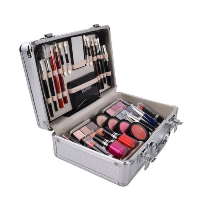 NetBoat Coffret maquillage mallette en aluminium 51 pièces - Cdiscount Au  quotidien