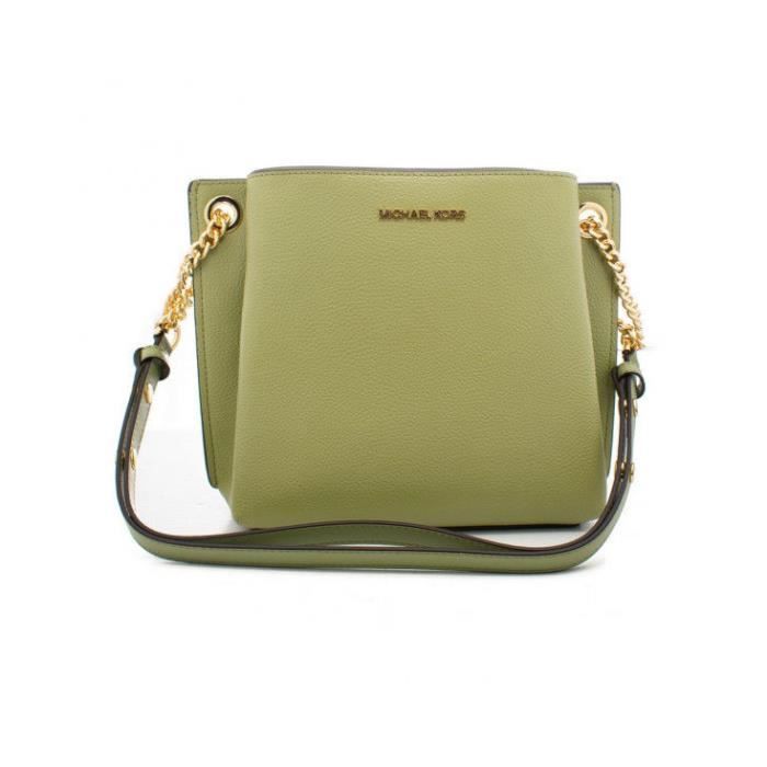 Michael Kors Sac Bandouli re TEAGEN Vert Achat Vente Michael