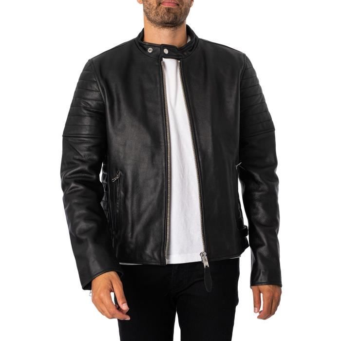 Veste cuir sales schott nyc homme