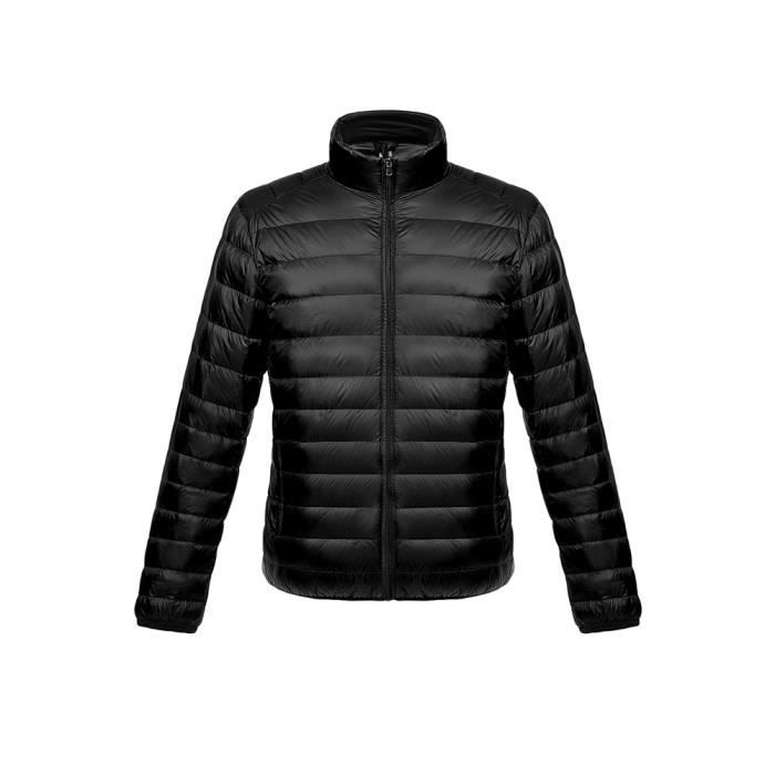 Doudoune Ultra Legere Homme Courte Duvet Col Rester Chaud Pliable Doudoune Compressible Down Jacket de Canard Impermeables Noir Noir Cdiscount Pret a Porter