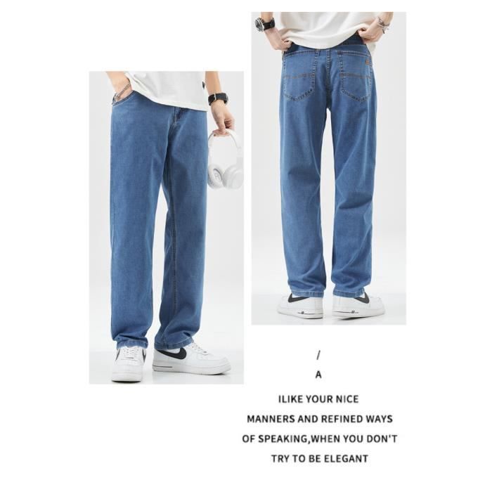 Jeans Homme Grande Taille 62 - Coton 100% - Coupe Regular Droite - Tour De Taille 122/124 Cm - Neuf