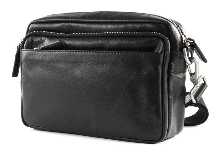 Sac Bandoulière PICARD Bali Crossbody – Cuir Bleu Ocean, Neuf Avec étiquettes