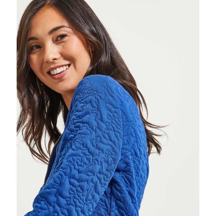 GRAIN DE MALICE Blouson bomber matelasss femme Marine