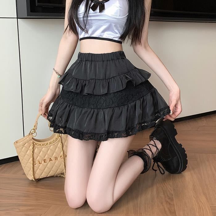 Mini jupe dentelle sales
