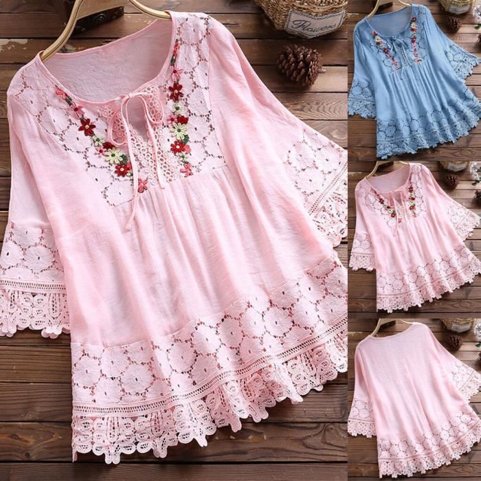 Tunique coton shop grande taille