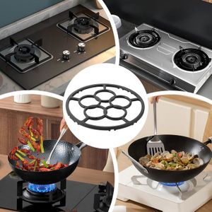 Support Pour Casserole Pour Cuisinière à Gaz - 130 Mm - Couleur Moka - Fabriqué En Italie