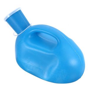 Pack De 2 Urinoirs Portables Hommes Avec Couvercle - 1000 Ml, Usage Lit, Voyage Ou Extérieur