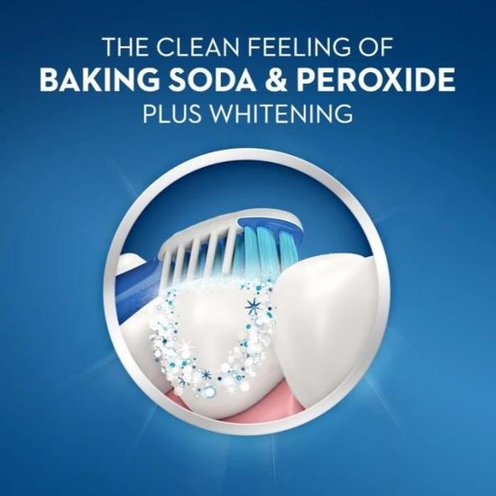 Crest Dentifrice Blanchissant Au Bicarbonate De Soude Et Au Peroxyde Avec Protection Au Tartre 4 6 Oz Baking Soda Peroxide Whitening Achat Vente Dentifrice Crest Dentifrice Blanchissa Cdiscount